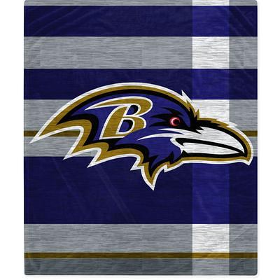 Baltimore Ravens 50'' x 60'' Camo Flannel Fleece Blanket - Yahoo Shopping