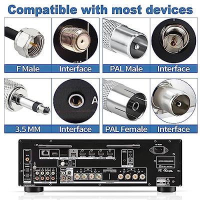 Bingfu FM Radio Dipole Antenna for Stereo Receiver Indoor Pioneer Onkyo  Yamaha Marantz Bose Wave Music System FM Radio Home Stereo Receiver AV  Audio Video Home Theater Receiver - Yahoo Shopping