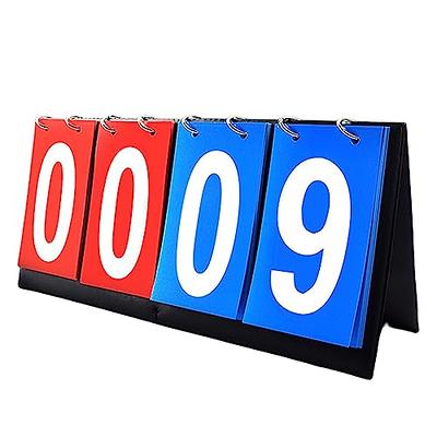 rockible Sports Scoreboard Score Counter 2 Digits Scorekeeper Multipurpose  Scoring Board Flip Score Board for Games Volleyball Competition Basketball,  Yellow Grey - Yahoo Shopping