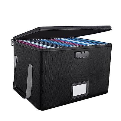 Large Document & Jewelry Box Document Storage Box With Lid