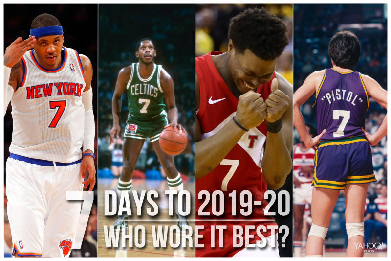 Nba Countdown Who Wore No 7 Best