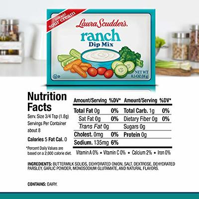 Laura Scudder's Green Onion & Ranch Dip Mixes (Pack of 12)