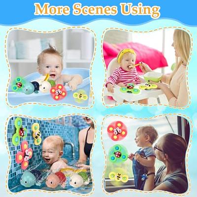  Bath Toys for Kids Ages 1-3, Toddler Bath Toys 2-4, Baby  Bathtub Toys with Whirling Wheel and Mold Free Floating Toys, Fishing Game,  Fun Birthday Gift for Boys & Girls Ages