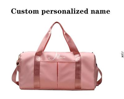 Personalized Duffel Bags, Pink - Weekender Bag, Overnight Bag, Travel Bag,  Custom Bridesmaid Gift Bag, Bridal Shower Gift