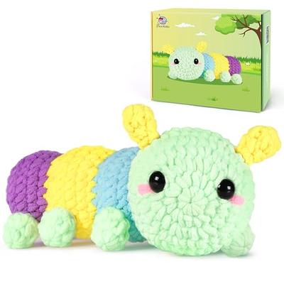 Blyrbnom Crochet Kit Beginners for Adults,Crochet Animals Kits with  Step-by-Step Video Tutorials for Kids,Crochet Starter Kit for Beginners,DIY  Knitting Supplies (Bee and Butterfly Couple) : : Home