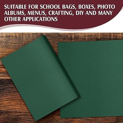 4 Pcs 40 x 16 Inches Book Cloth Bookcover Fabric Surface and Paper Backed  Close Weave Book Binding Cloth for Scrapbooking Album DIY Crafts, 4 Colors