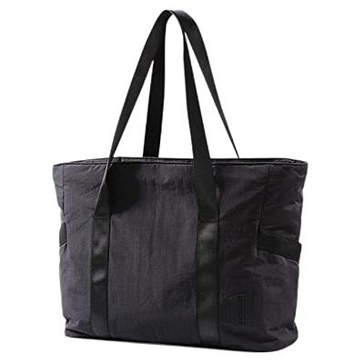 Black Canvas Tote - Yoga