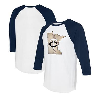 Pittsburgh Pirates Tiny Turnip Women's I Love Mom 3/4-Sleeve Raglan T-Shirt  - White/Black