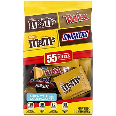 M&M'S Milk Chocolate Fun Size Candy Bag, 10.53oz