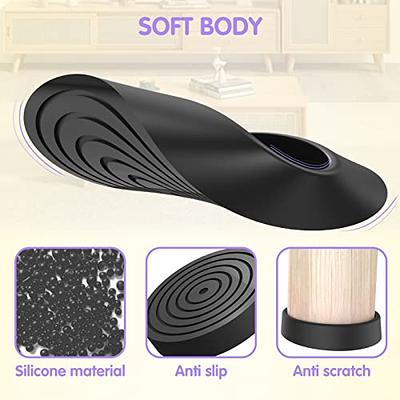 Slipstick GorillaPads Anti-skid 1.5 Inch-in Black Rubber in the Chair Leg  Tips & Furniture Glides department at