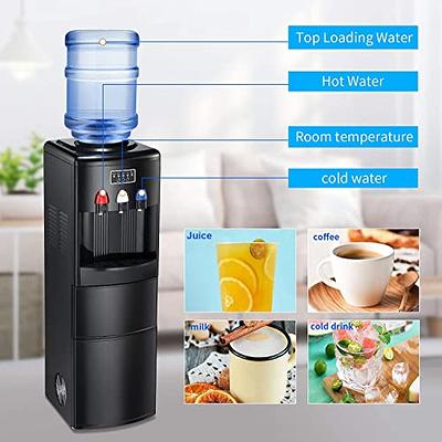 Igloo Hot, Cold and Room Temperature Top-Load Water Dispenser Black