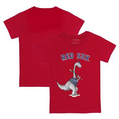 Women's Tiny Turnip White Boston Red Sox Bronto T-Shirt Size: Small