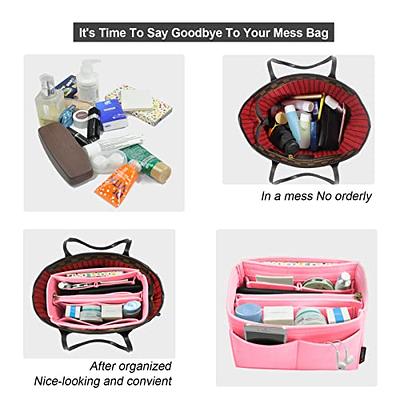 All-in-One style felt bag organizer compatible for Neverfull in