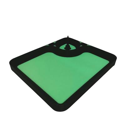  Glow in the Dark Ashtray and Rolling Tray Combo - Perfect Sized  Ashtray and Rolling Tray with Replaceable & Detachable Cleaner Heads for  Easy Storage & Travel : Home & Kitchen