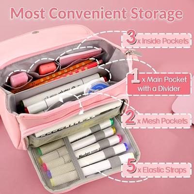 Large Capacity Pencil Case For Girls Boys Canvas Pen Bag Pen Box Student  Stationery Storage Organizer Office School Supplies