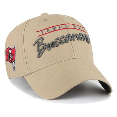 Men's '47 Cream Tampa Bay Buccaneers Breakout MVP Trucker Adjustable Hat