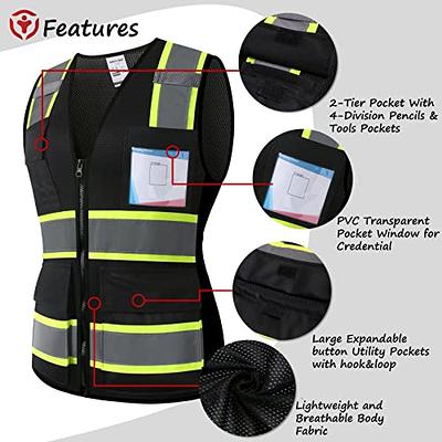 KAYGO® KG0100 ANSI Type R Class 2 Reflective Vest with Pockets and