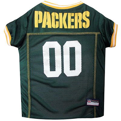 Pets First NFL Green Bay PackersLicensed Mesh Jersey for Dogs and