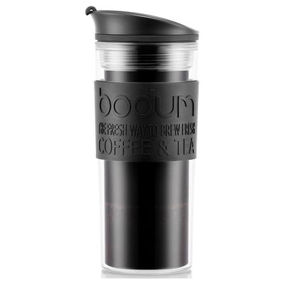 Bodum Tribute Double Wall French Press Coffee Maker, 34 Ounce, Stainless Steel, Silver