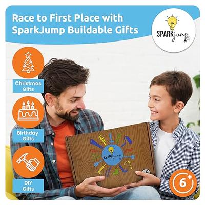 SparkJump DIY Wood Building Kits for Kids | Kids Wood Projects for Creative  Fun | STEM Teaching Woodworking Kit for Kids | Great Gift Idea for Crafts