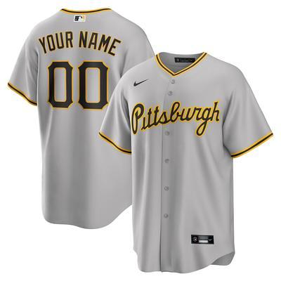 Women's Pittsburgh Pirates Nike White Home Replica Custom Jersey