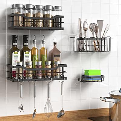  TZAMLI Shower Caddy Organizer, Clear Shower Shelves