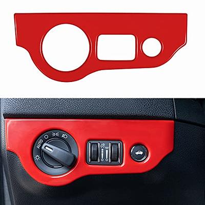 31pcs Car Interior Accessories Decor Trim Kit Light Blue Fit For Jeep  Renegade