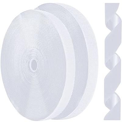 Adhesive Loop Hook 2cm - Roll 25 meters - White Color