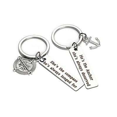 Keychain valentines day gifts for girlfriend boyfriends keyring Couple gifts  anniversary for him her keyring birthday wedding engagement gift I Love You  Gifts for husband wife - Yahoo Shopping