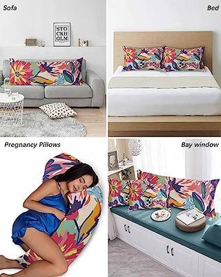 patdrea Throw Pillows - Pillow Insert Set of 4 - Throw Pillows for Couch &  Bed - Soft & Comfortable White Pillows Indoor/Outdoor Decorative Cushion