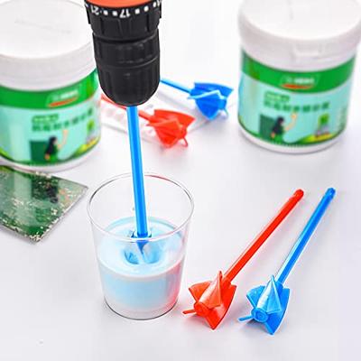12 Pieces Paint Mixer Drill Attachment,Helix Paint Mixer Resin