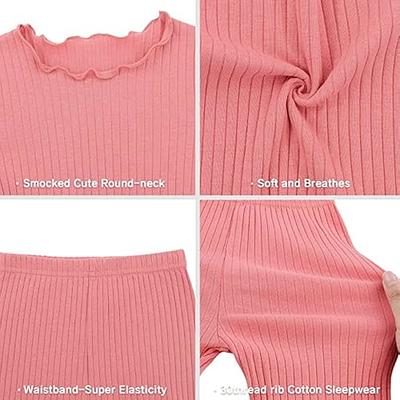 Unisex Boys Girls Pajama Set Baby Kids Toddler Snug-Fit Cotton PJ