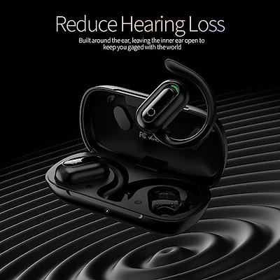 Open Ear Headphones Bluetooth 5.3 Wireless Earbuds, True Open Ear