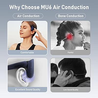 Mu6 Wireless Headphones Open Ear Headphones, Wireless Sports