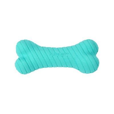 Playology Puppy Sensory Ball Peanut Butter Dog Toy, Blue, Small