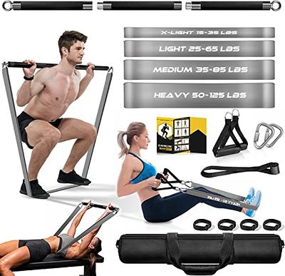 Movsou Resistance Exercise Bands Workout up to 150 Lb., Indoor and