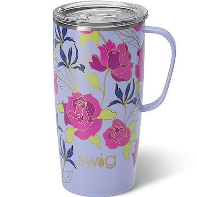 Elemtansy Personalized 40 Oz Tumbler with Handle and Straw, Custom