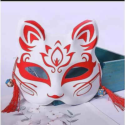 5 Pcs fox masks Cat Mask Therian Mask Hand-painted Mask Mask