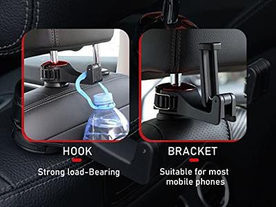 2/4Pcs Multi-function Car Vehicle Back Seat Hook Rear Headrest