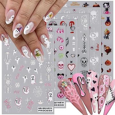 Nail Art Stickers Cute Cartoon Nail Art Decals 3D Self Adhesive