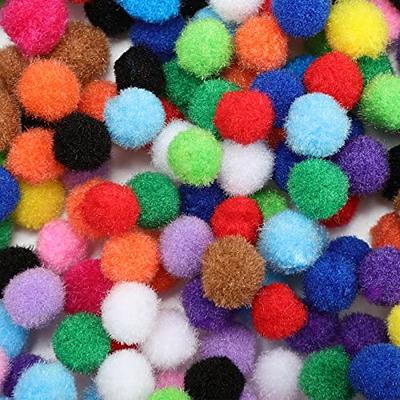 Assorted Bulk Pompoms, Random Poms, Box Of Pom Yarn Bulk Craft Supplies,  Pompom With Tails, Mixed Handmade Pompoms - Yahoo Shopping