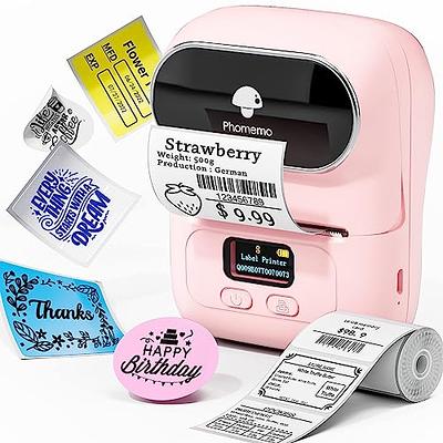  MARKLIFE Label Maker Machine with 3 Tapes Barcode Label  Printer - Mini Portable Bluetooth Thermal Labeler for Address Clothing  Jewelry Retail Barcode Small Business Home Office Compatible Phones &PC :  Office Products