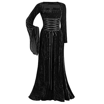 The Masquerade Gothic Victorian Velvet and Lace Vampire Gown 