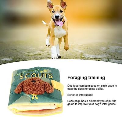 TOTARK Dog Snuffle Mat Enrichment Toys, Treat Dispensing Dog Toys