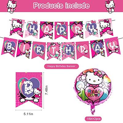 Hello Kitty Birthday Banner 