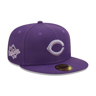 Men's New Era Purple Pittsburgh Pirates Lavender Undervisor 59FIFTY Fitted  Hat