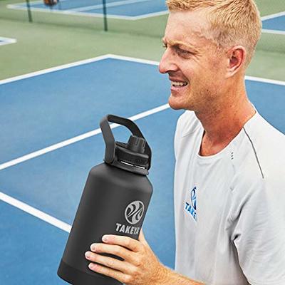 Pickleball Water Bottle with Sport Spout Lid