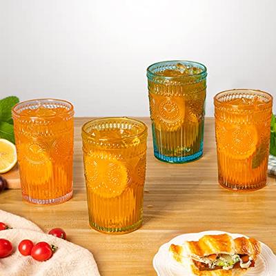 KEMORELA Hobnail Drinking Glasses Set of 8, Vintage Water Goblets  Glassware, 8oz Hobnail Goblets Set…See more KEMORELA Hobnail Drinking  Glasses Set of