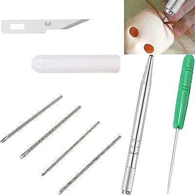 6PCS Dolls Hair Rooting Reroot Needle Reborn Tool Kits Hair Transplanter  DIY USA