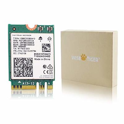 AX210HMW WiFi Card, Wi-Fi 6E Laptop Wireless Card Mini PCIE Interface,  Tri-Band Wireless Module for Laptop, 802.11AX WiFi Adapter with Bluetooth  5.3